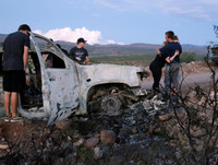 [ẢNH) Những hình ảnh đau lòng về vụ tấn công đẫm máu nhất nhằm vào người Mỹ ở Mexico