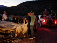 [ẢNH) Những hình ảnh đau lòng về vụ tấn công đẫm máu nhất nhằm vào người Mỹ ở Mexico