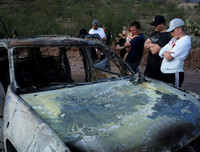 [ẢNH) Những hình ảnh đau lòng về vụ tấn công đẫm máu nhất nhằm vào người Mỹ ở Mexico