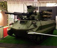 [ẢNH] Robot 'Tử thần' Uran-9, từ kỳ vọng trở thành nỗi thất vọng của Nga trên chiến trường Syria