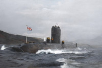 [ẢNH] Tàu ngầm Anh đội băng trồi lên sát lưng Nga tại Bắc Cực