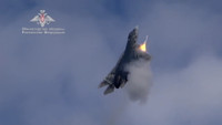 [ẢNH] Su-57 Nga lộ bí mật lớn sau video phóng thử tên lửa không đối không