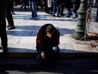 [Ảnh] Cảnh xung đột giữa người biểu tình và cảnh sát ở Athens