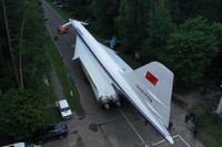 [ẢNH] Nga gây bất ngờ khi đưa máy bay siêu thanh Tu-144 ‘diễu phố’