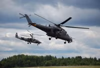 [ẢNH] Cách trực thăng chiến đấu Nga hoá giải đòn tấn công sinh tử của tên lửa vác vai