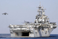 [ẢNH] Bất ngờ điều tàu đổ bộ chở đầy tiêm kích F-35 tới Thái Bình Dương, bước đi lịch sử của Mỹ