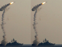 [ẢNH] Sát thủ diệt hạm Brahmos Ấn Độ dễ dàng áp chế tàu chiến Pakistan?