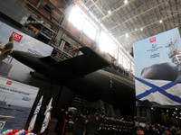 [ẢNH] Nga hạ thủy tàu ngầm tấn công diesel-điện Kilo 636.3 