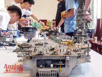 [ẢNH] Choáng ngợp những khí tài quân sự do người đam mê mô hình ở Hà Nội lắp ráp, chế tạo