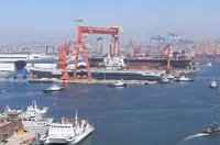 [ẢNH] Trung Quốc tự tin tàu sân bay nội địa vượt Liêu Ninh và sự thực phơi bày