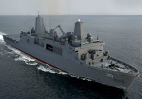 [ẢNH] Siêu tàu đổ bộ Mỹ đi qua eo biển Đài Loan giữa lúc căng thẳng với Trung Quốc