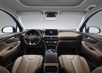 [ẢNH] Hyundai Santa Fe trục cơ sở dài: Mở cửa, khởi động bằng vân tay