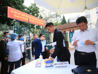 Công an Hà Nội chủ động phòng dịch, tăng cường kiểm tra chống Covid-19