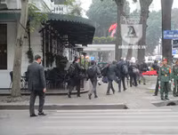 [ẢNH] Mật vụ và đặc nhiệm Mỹ thư thái vì an ninh tại Hà Nội 