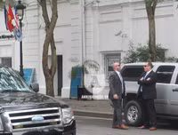 [ẢNH] Mật vụ và đặc nhiệm Mỹ thư thái vì an ninh tại Hà Nội 