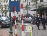 [ẢNH] Mật vụ và đặc nhiệm Mỹ thư thái vì an ninh tại Hà Nội 