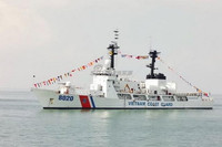 [ẢNH] Cảnh sát biển Việt Nam có thêm lớp tàu tuần tra cỡ lớn hiện đại