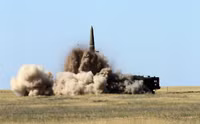[ẢNH] Nhất loạt phóng hỏa thần Iskander-M, động thái phô diễn sức mạnh hiếm có của Nga