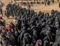 [Ảnh] Cận cảnh giao tranh dữ dội tại thành trì cuối cùng của IS ở Syria