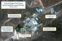 [ẢNH] Vừa kết thúc thượng đỉnh với Mỹ, Triều Tiên liền tái khởi động bãi thử tên lửa?