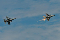 [ẢNH] F-16 Đài Loan tuần tra mang theo tên lửa Mỹ có thể dễ dàng hủy diệt tàu chiến