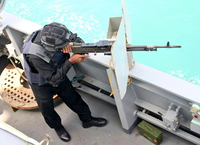 Hải quân Qatar, Italy cùng phô diễn sức mạnh