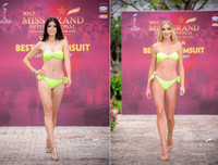 Huyền My mặc bikini, đọ sắc vóc nóng bỏng với thí sinh Miss Grand