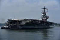 [ẢNH] Âm thầm nhưng quyết liệt, siêu tàu sân bay Mỹ tuần tra liên tục tại biển Đông