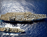 [ẢNH] Âm thầm nhưng quyết liệt, siêu tàu sân bay Mỹ tuần tra liên tục tại biển Đông