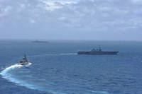 [ẢNH] Âm thầm nhưng quyết liệt, siêu tàu sân bay Mỹ tuần tra liên tục tại biển Đông