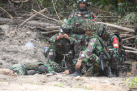 [ẢNH] Lục quân Indonesia tập trận hoành tráng, khoe dàn vũ khí cực mạnh