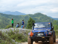 Đua xe địa hình, chinh phục đỉnh Tây Côn Lĩnh