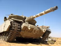 [ẢNH] Khám phá sức mạnh xe tăng chiến đấu chủ lực Israel có thể 