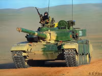 [ẢNH] Xe tăng Type 99 Trung Quốc khoe khả năng 