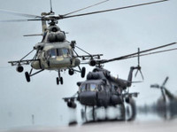 [ẢNH] Trực thăng Mi-8 Nga lại rơi sau khi Su-57 lao xuống đất