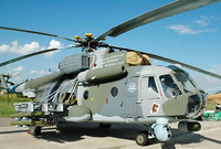 [ẢNH] Trực thăng Mi-8 Nga lại rơi sau khi Su-57 lao xuống đất