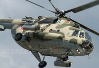 [ẢNH] Trực thăng Mi-8 Nga lại rơi sau khi Su-57 lao xuống đất