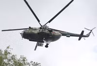 [ẢNH] Trực thăng Mi-8 Nga lại rơi sau khi Su-57 lao xuống đất