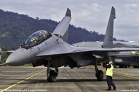 [ẢNH] Sau F/A-18, đến lượt Su-30MKM Malaysia gặp sự cố tại triển lãm LIMA 2019