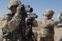 [ẢNH] Đoàn xe quân đội Mỹ bị tấn công tại Syria