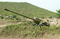 [ẢNH] Lý do bất ngờ việc vứt bỏ pháo hiện đại, cả Ấn Độ và Pakistan chọn M46 Liên Xô để bắn nhau