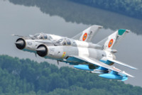 [ẢNH] Phiên bản MiG-21 đặc biệt của NATO vừa lao lên chặn máy bay ném bom Nga