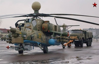 [ẢNH] Thoát hiểm ngoạn mục, trực thăng tấn công Mi-28NM Night Hunter được cứu đúng phút chót