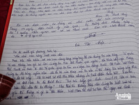 [Ảnh] Lời cảm ơn của người trở về sau thời gian cách ly: 