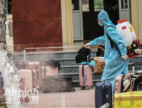 [Ảnh] Lời cảm ơn của người trở về sau thời gian cách ly: 