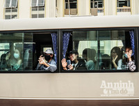 [Ảnh] Lời cảm ơn của người trở về sau thời gian cách ly: 