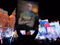 [ẢNH] Cuộc bầu cử Tổng thống Nga qua lăng kính báo giới phương Tây