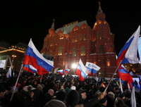 [ẢNH] Cuộc bầu cử Tổng thống Nga qua lăng kính báo giới phương Tây