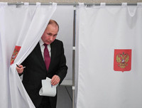 [ẢNH] Cuộc bầu cử Tổng thống Nga qua lăng kính báo giới phương Tây