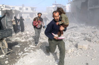 [ẢNH] Chiếm 90% Đông Ghouta, phiến quân đầu hàng, nhưng chiến thắng lại không trọn vẹn cho Syria